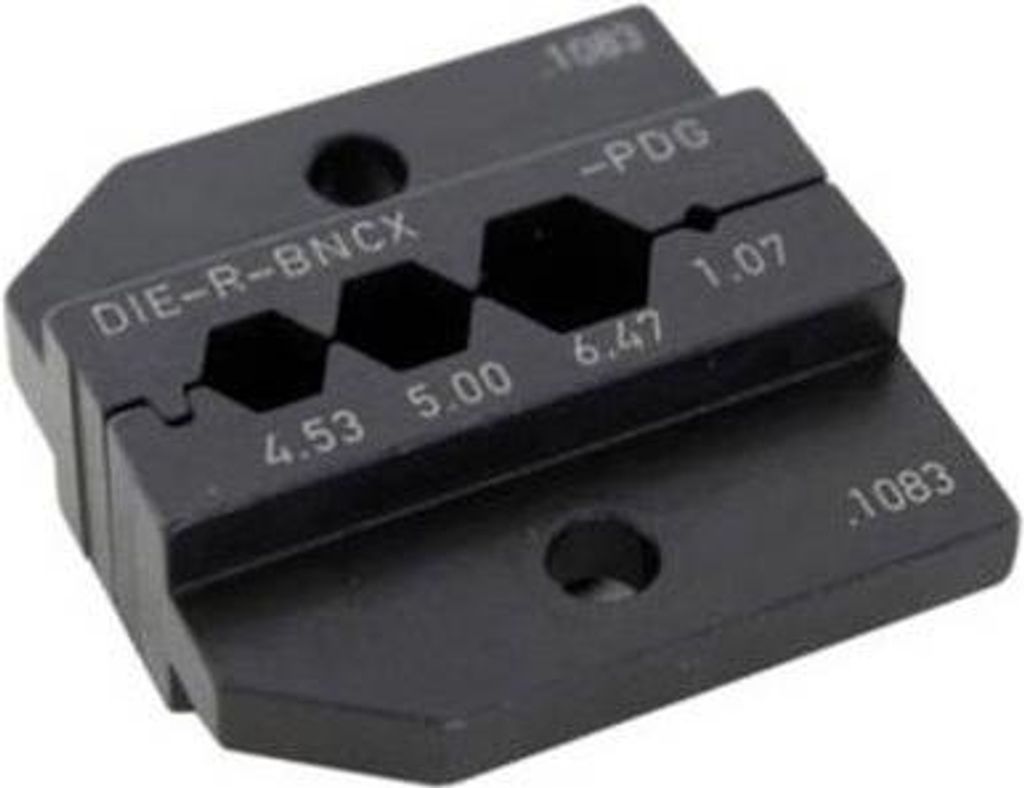 Neutrik Matrize DIE-R-BNCX-PDG Schwarz 1 St. (DIE-R-BNCX-PDG)