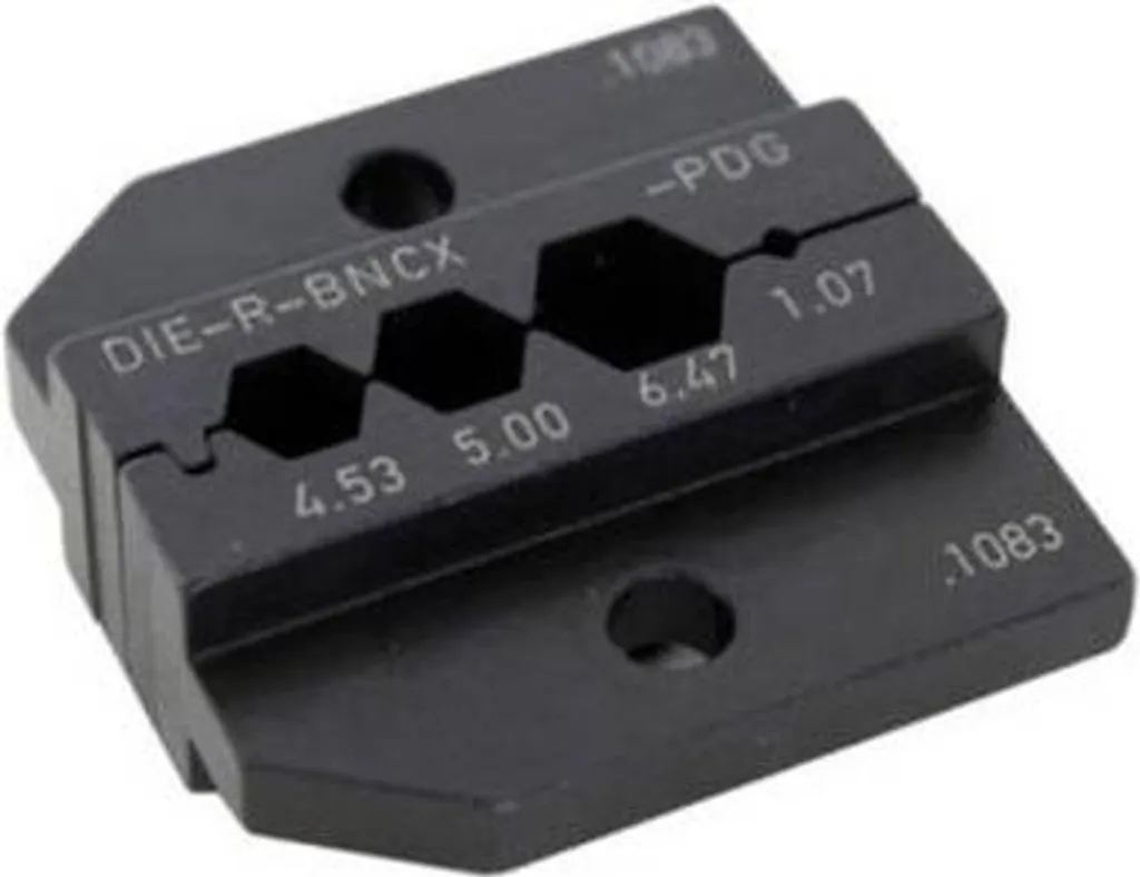 Neutrik DIE-R-BNCX-PDG Matrice de Sertissage pour Connecteurs BNC HD