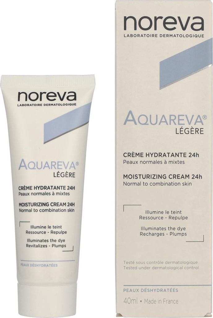 noreva Aquareva Krem nawilżający 24h, 40 ml Krem Zdjęcie produktu 