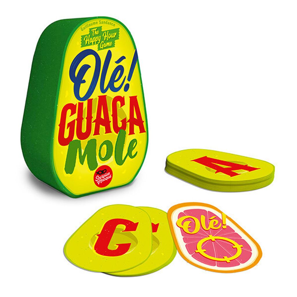 Asmodee Olè! Guacamole, Party-Kartenspiel, 15 min, Erwachsener & Kind, 10 Jahr(e), Unisex, Mehrfarbig