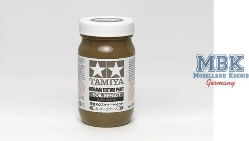 Vernice Tamiya 87121 Terra Marrone Texture Paint Diorama 250ml