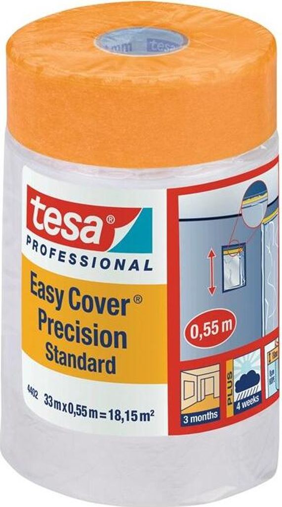 Folienband Easy Cover 4402 Präzision Stand.L.33m B.550mm Rl.