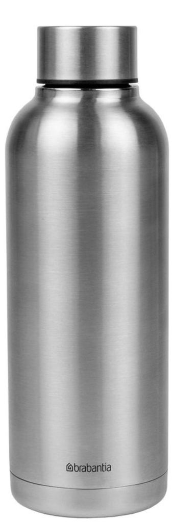 Brabantia Pure Trinkflasche 500 ml Edelstahl Produktbild 