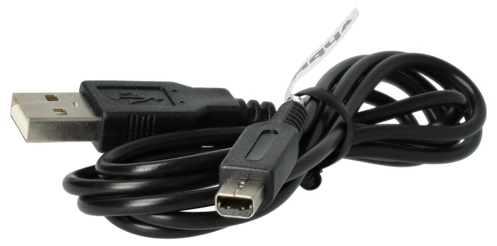 vhbw USB Kabel kompatibel mit Nintendo 3DS Spielekonsole - Produktbild 