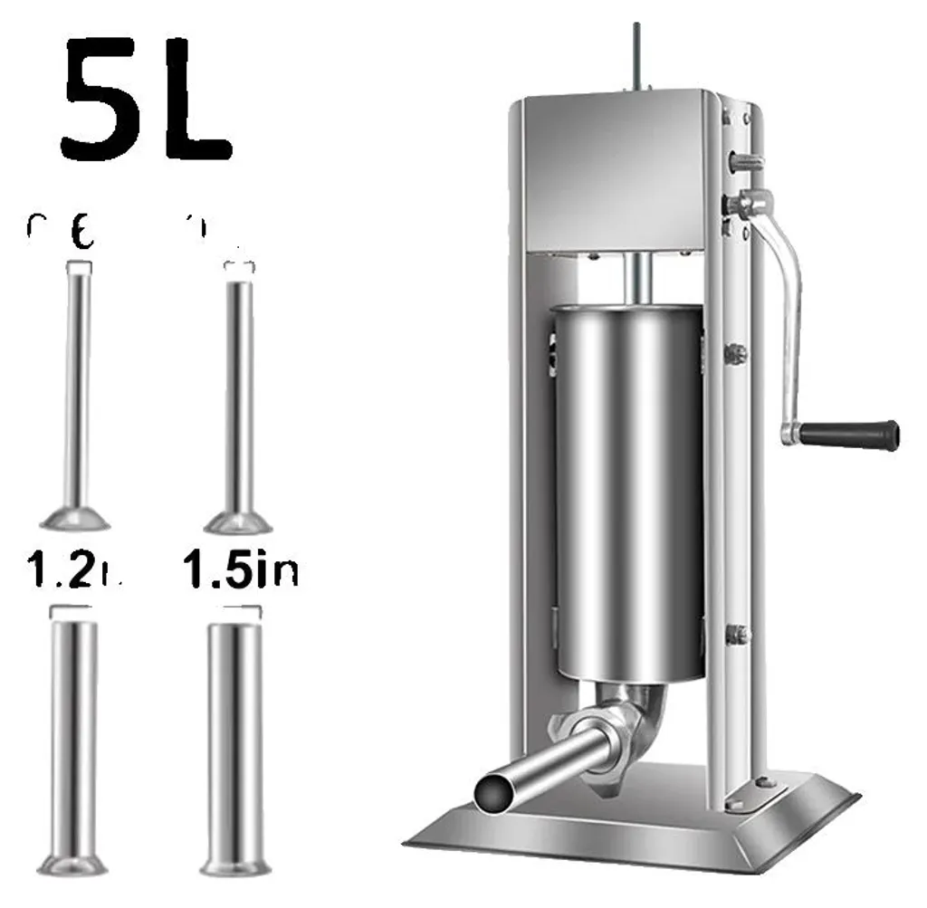 Machine à embosser verticale inox 5L : finissez-en avec le manque de débit