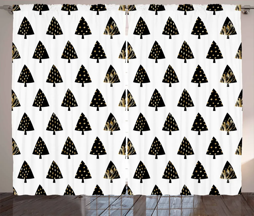 Tenda Geometrica Rustica ABAKUHAUS 280x175 cm - Effetto Bosco Camera