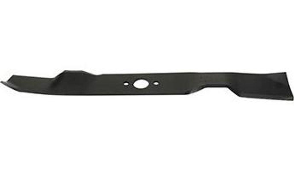Anpassbarer Mähmesser für Elektrohonda-Rasenmäher – Husqvarna für Schnittbreite von 1,12 m – Rider Bioclip – Länge: 482 mm, Zentralbohrung: