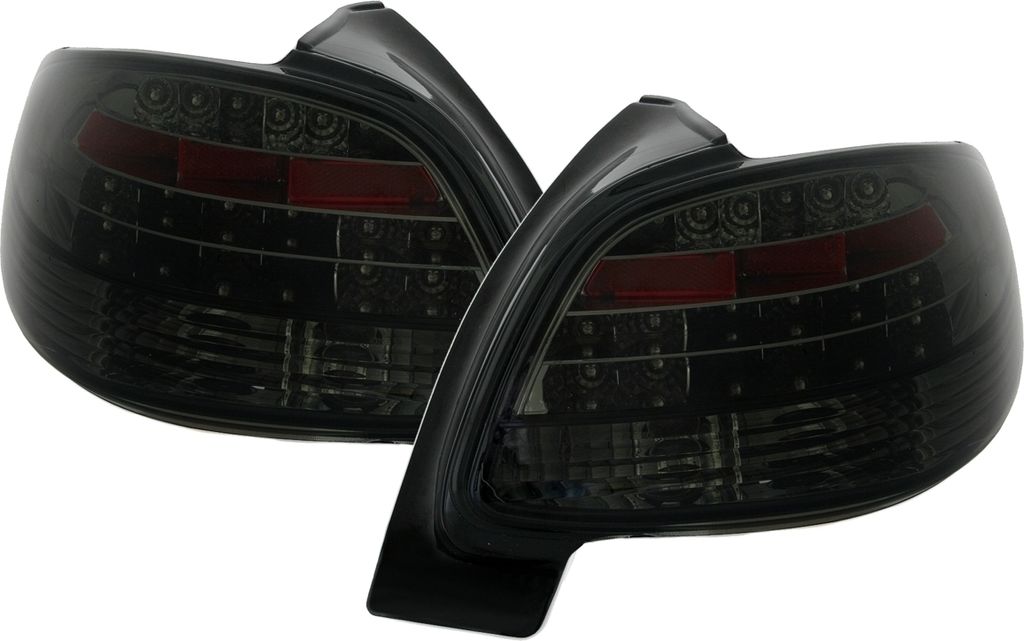 LED RÜCKLEUCHTEN SET SMOKE für PEUGEOT 206 Limo 98-06 HECKLEUCHTEN MCP