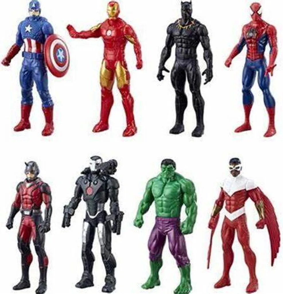 Pack 8 Figurines Marvel : Cadeau Idéal pour Jeu et Collection Ultimate - 4