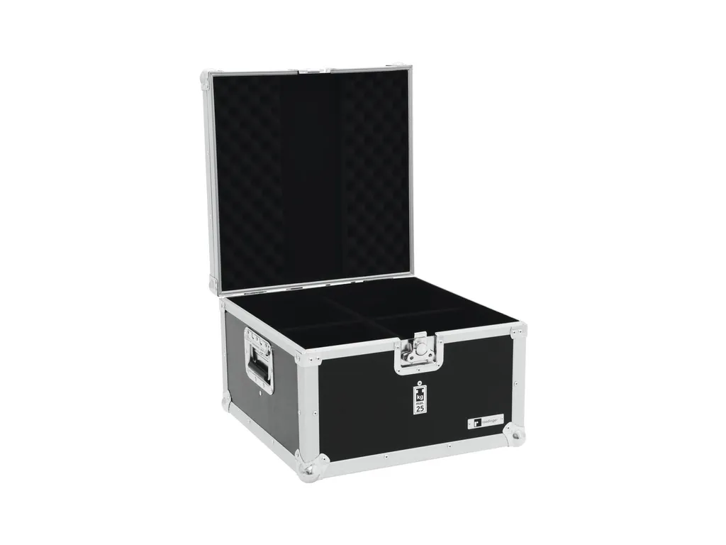 ROADINGER Flightcase EPS-56 pour 4 Projecteurs PAR-56 Short Noir - 2