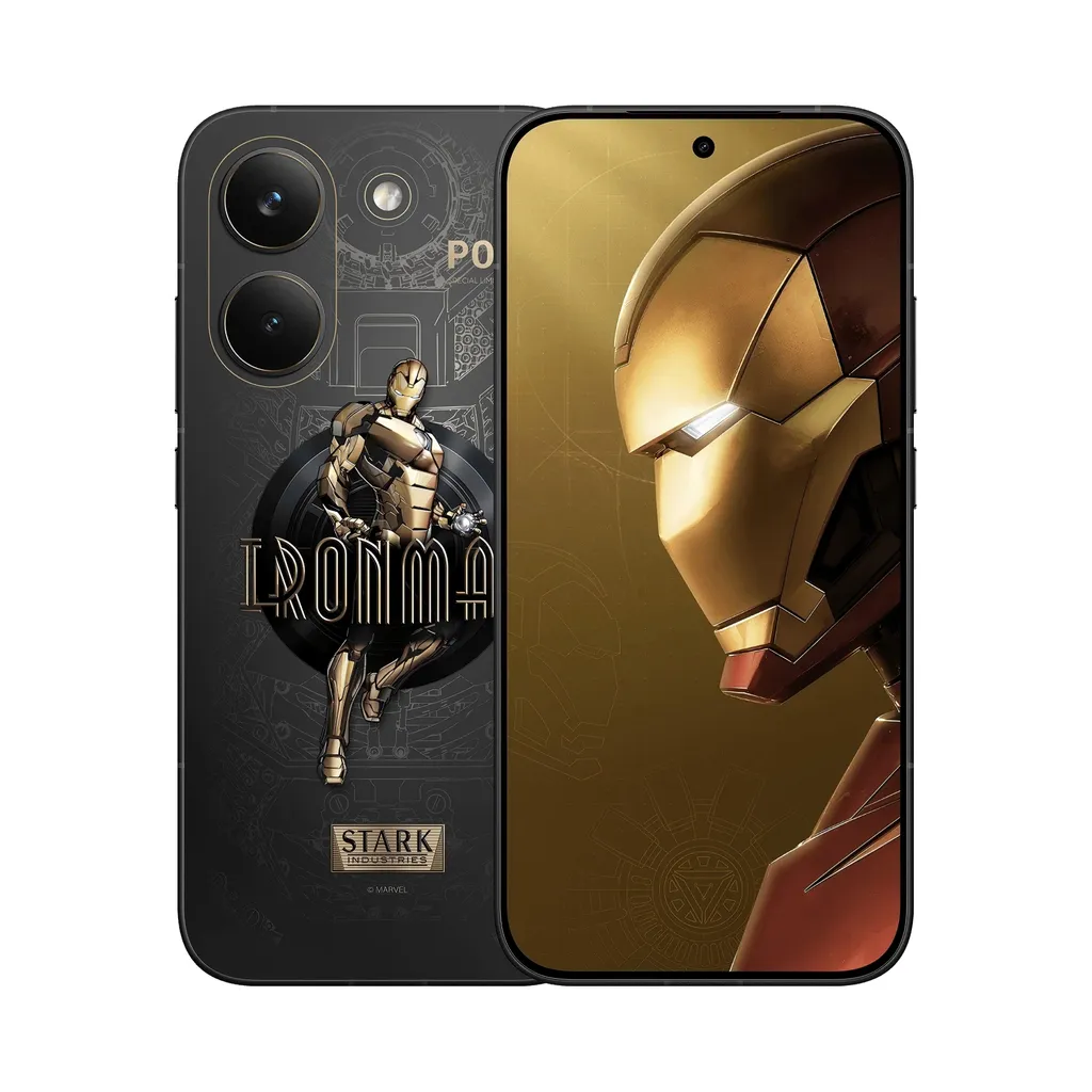 Smartphone 5G Poco X8 Pro Iron Man : Puissance et Autonomie 6500 mAh Idéale