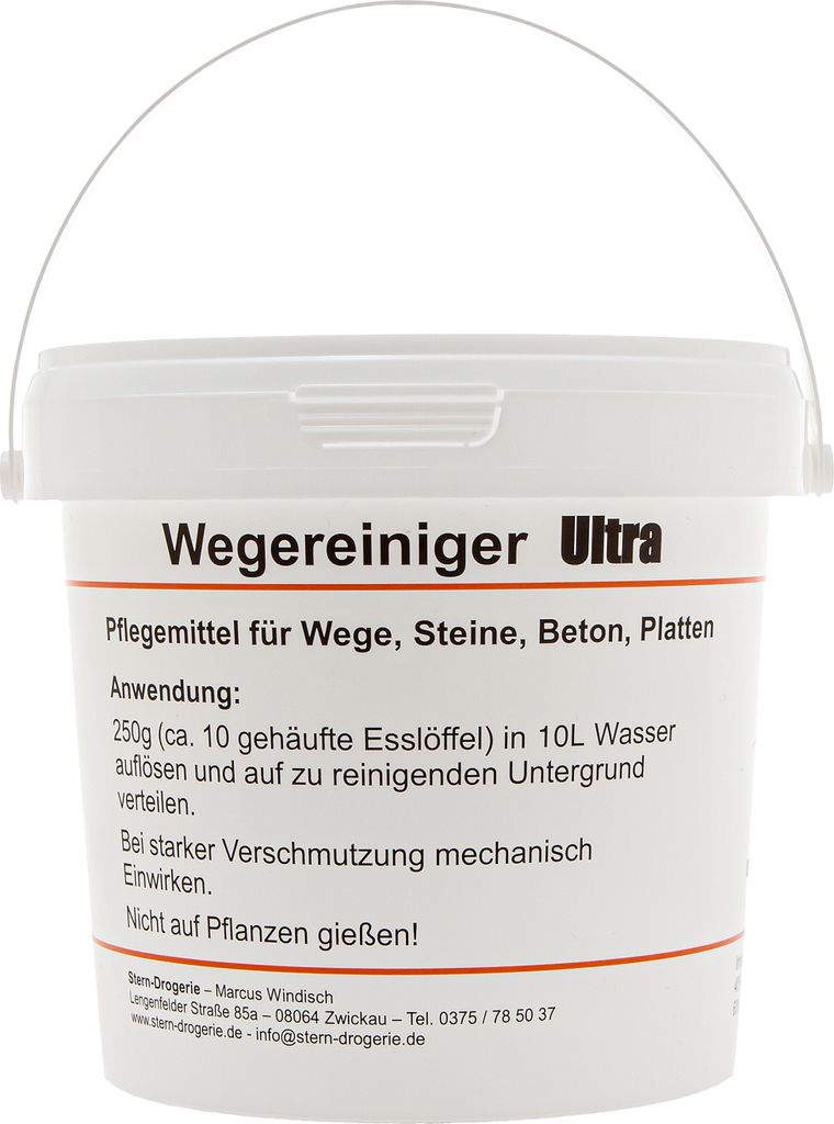 Wegereiniger Ultra 1,5kg für alle Steinuntergründe Produktbild 