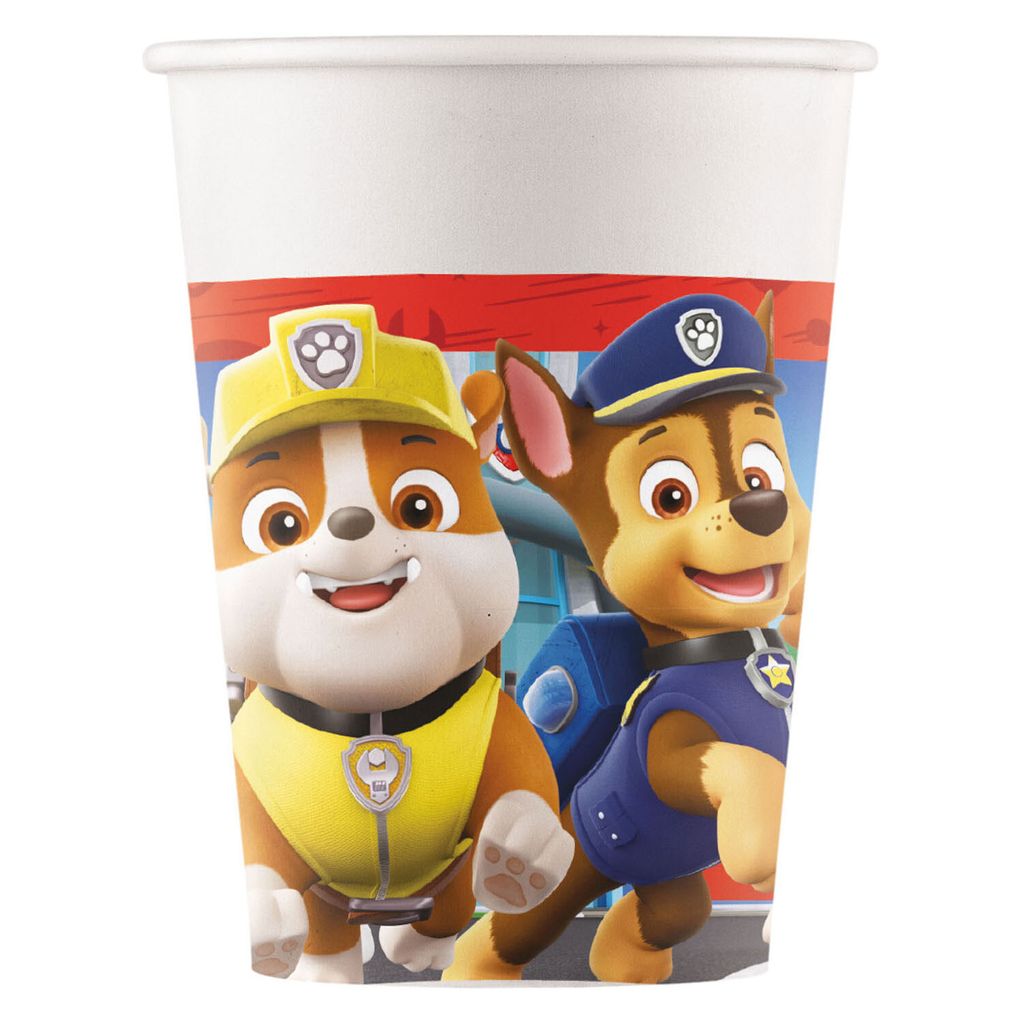 Paw Patrol 8 Becher Rescue Heroes Produktbild 