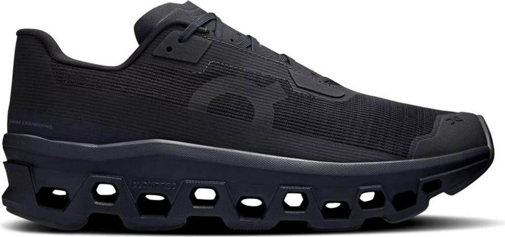 ON Running Cloudmonster Void - Herren Sneakers Cloud Schuhe Black-Black 3MF10671043 , EU 42 US 8.5