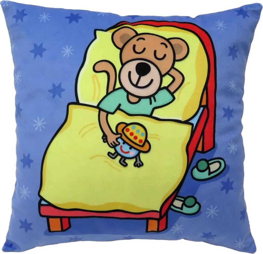 Kinderkissen Reisekissen Pepa Motiv 30x30cm aus Produktbild 