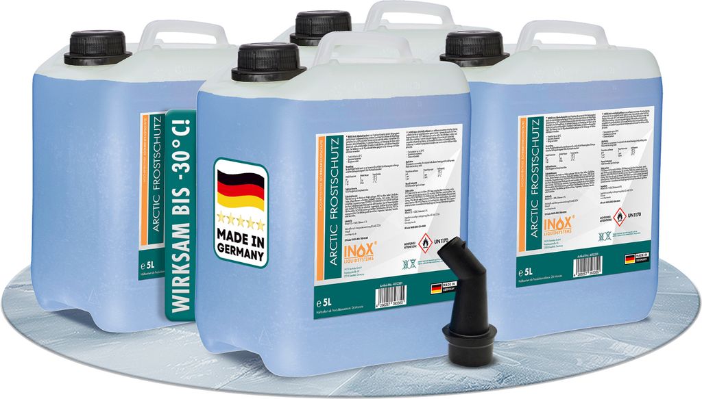 INOX® Scheibenfrostschutz Konzentrat, 4x 5L - Winter Produktbild 