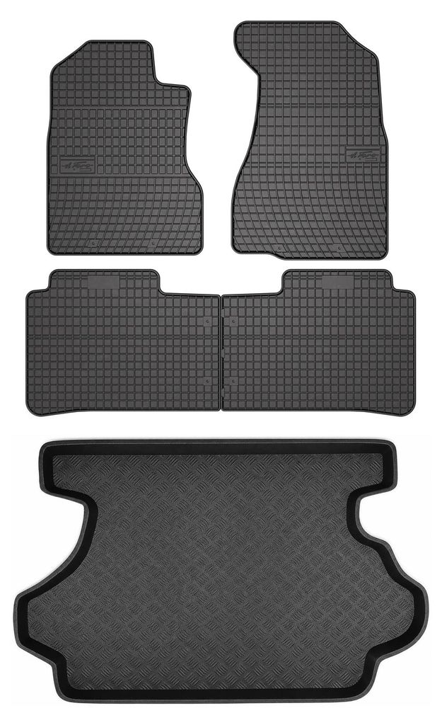 Dywaniki gumowe + mata bagażnika do Honda CR-V I 1995-2001 Zdjęcie produktu 