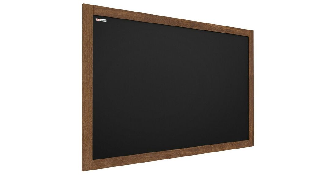 ALLboards Kreidetafel mit Holzrahmen 100x80cm