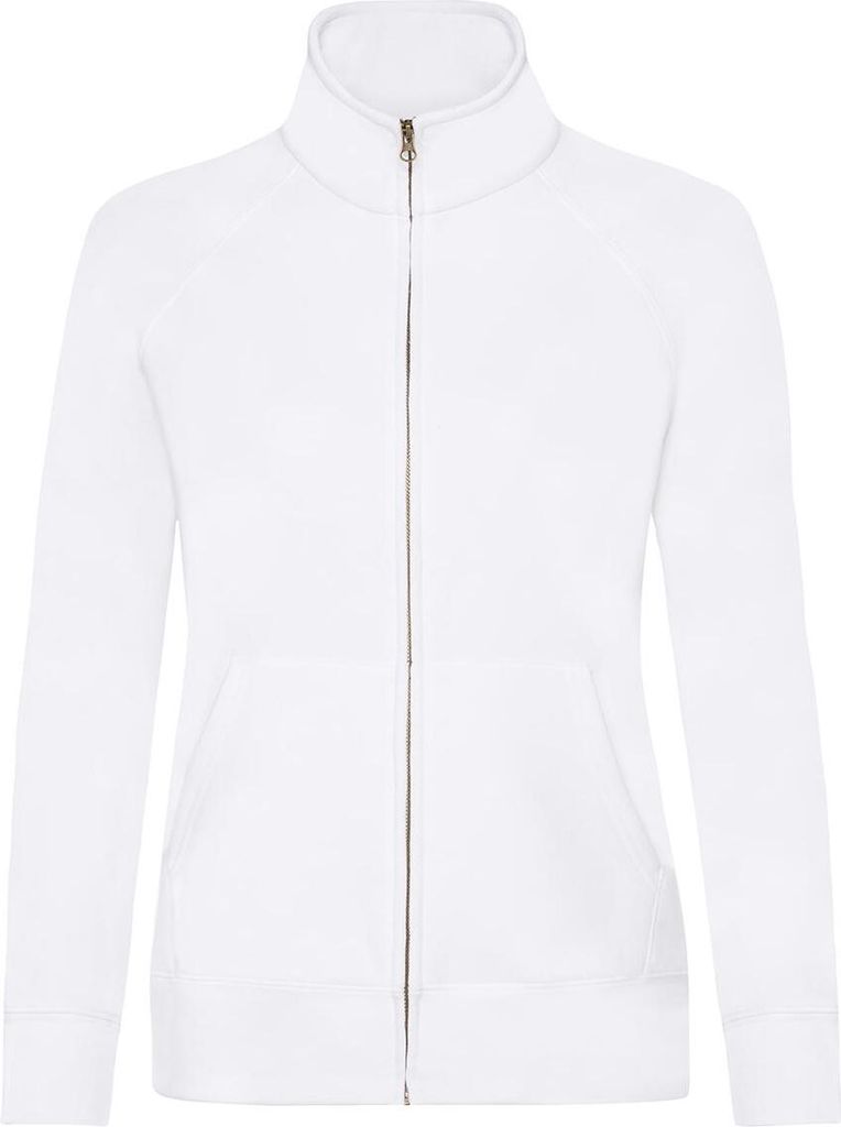 Fruit of the Loom Premium Damen Sweat Jacke Kapuzenpullover Produktbild 