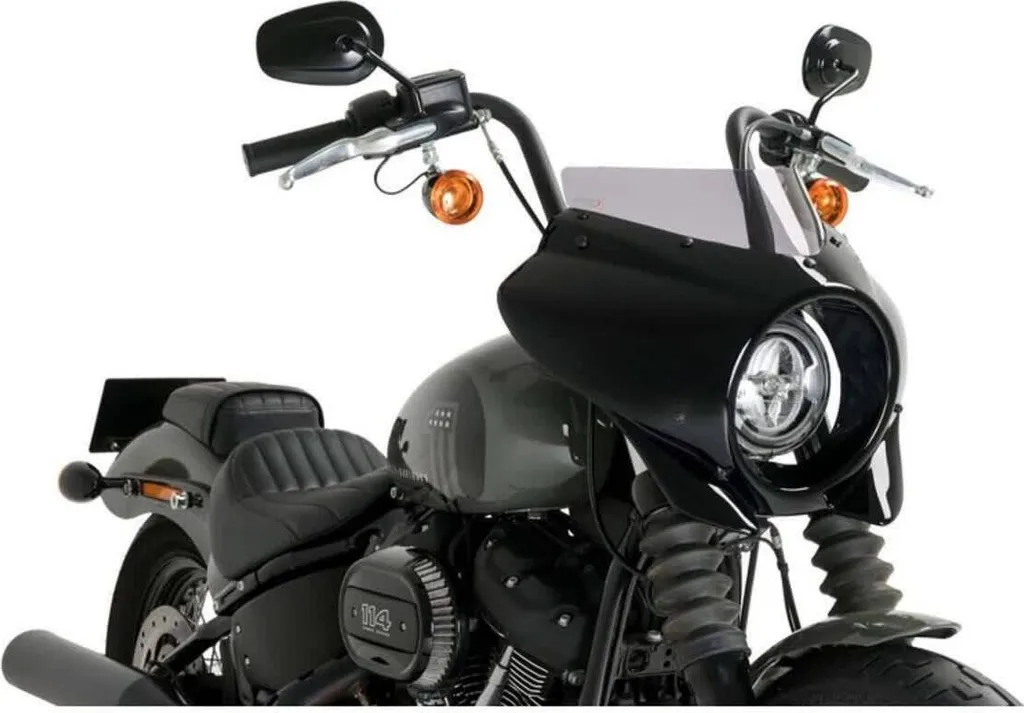 Réduire turbulences avec PUIG 21331H Mirage pour Harley Softail Bob