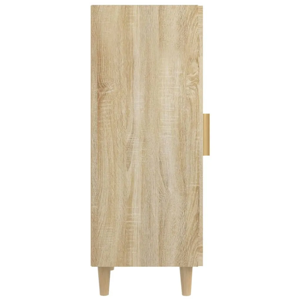 VidaXL Credenza Rovere Sonoma 34,5x34x90 cm | Mobiletto Salvaspazio Casa - 7