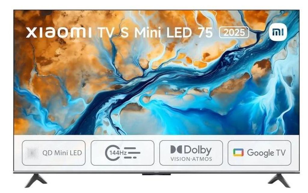 Xiaomi TV 75" S Mini Led 2025 4K Google TV 144hz Imagen del producto 