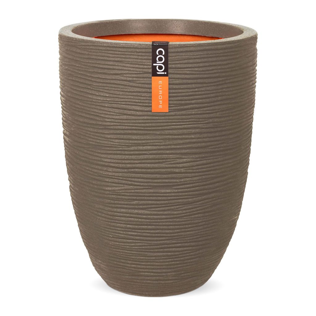 Capi Europe - Vessel elegant low Rib NL - Warm taupe - Zdjęcie produktu 