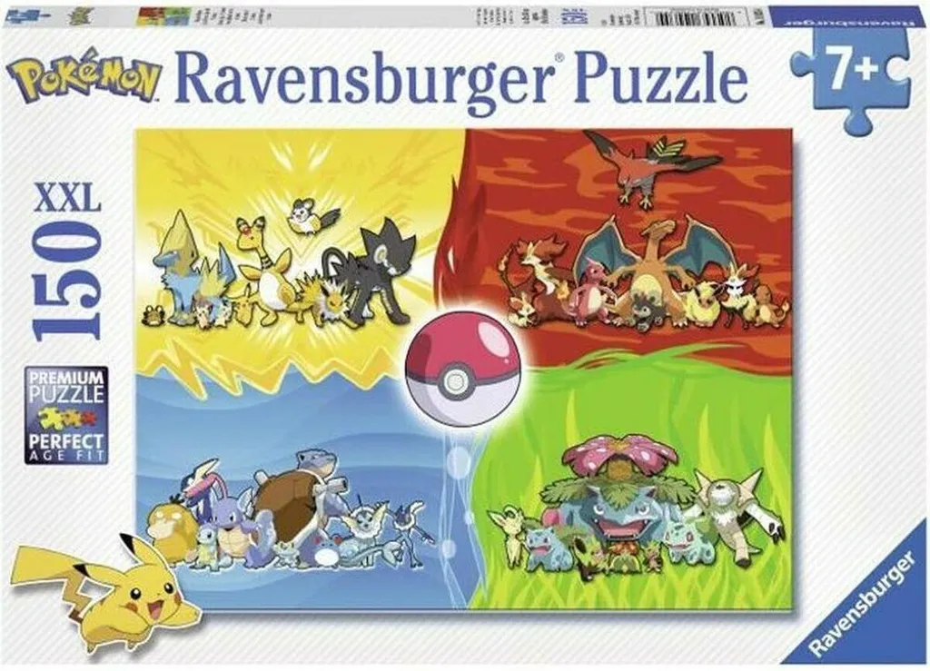 Puzzle enfant 150 pièces Pokémon Ravensburger jeu éducatif idéal