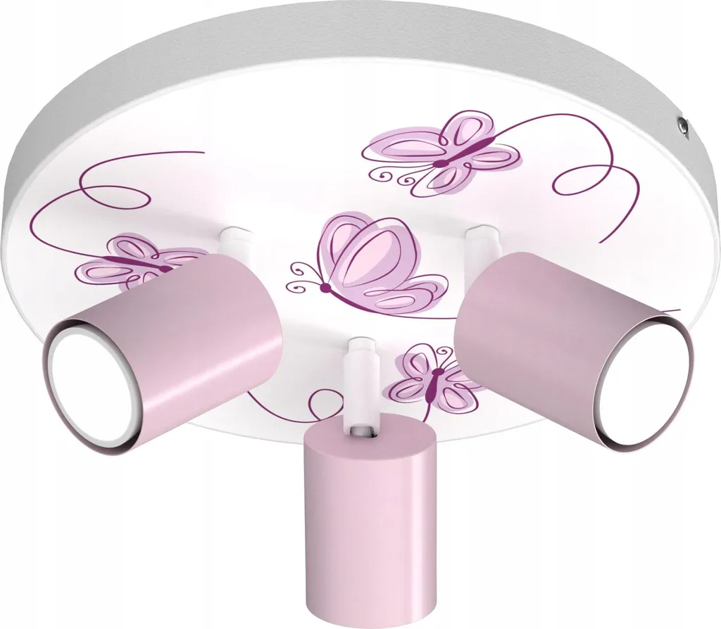 Luminaire de table papillon LED pour chambre d'enfant douille GU10