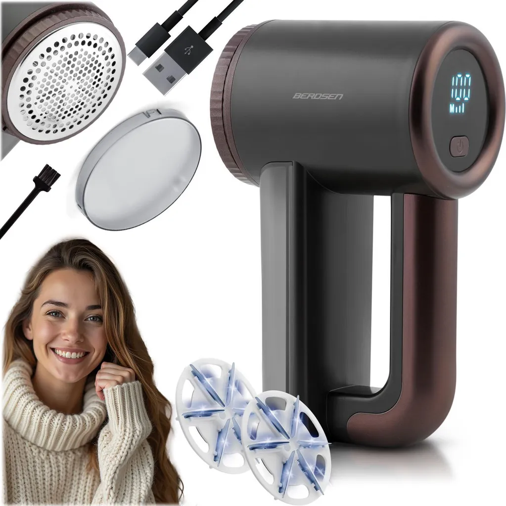 Levapelucchi Berdsen BD-390 Ricaricabile USB: Risparmia sui tuoi Vestiti