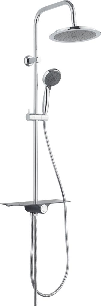 SCHÜTTE Duschset AQUASTAR, Duschsystem mit Regendusche und Produktbild 