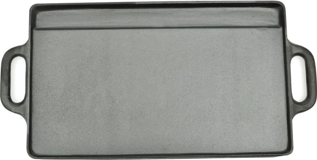vidaXL Grillplatte Wendeplatte Gusseisen 50x23 cm Produktbild 