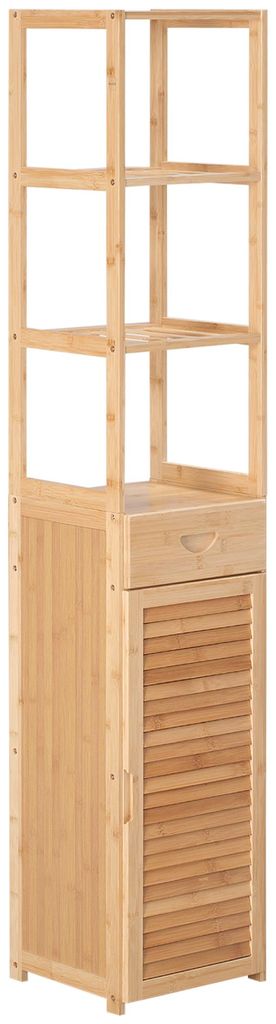 kleankin Badezimmerschrank, Badschrank aus Bambus, Produktbild 