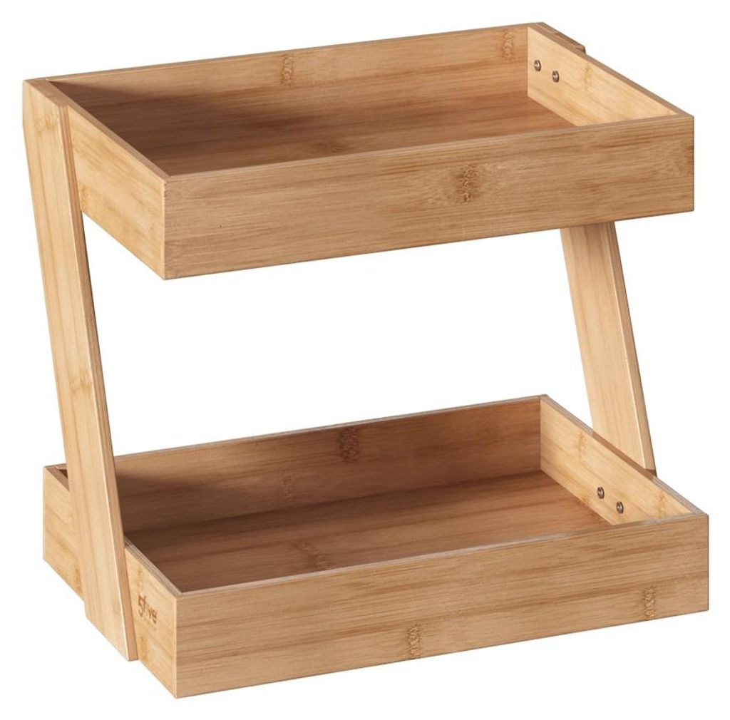 Bambus-Arbeitsplattenregal Five® - Holz - Nachhaltig Produktbild 