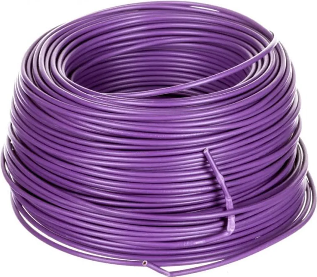 Câble d'installation H07V-K 2.5 mm² violet 29152 en bobine de 100m