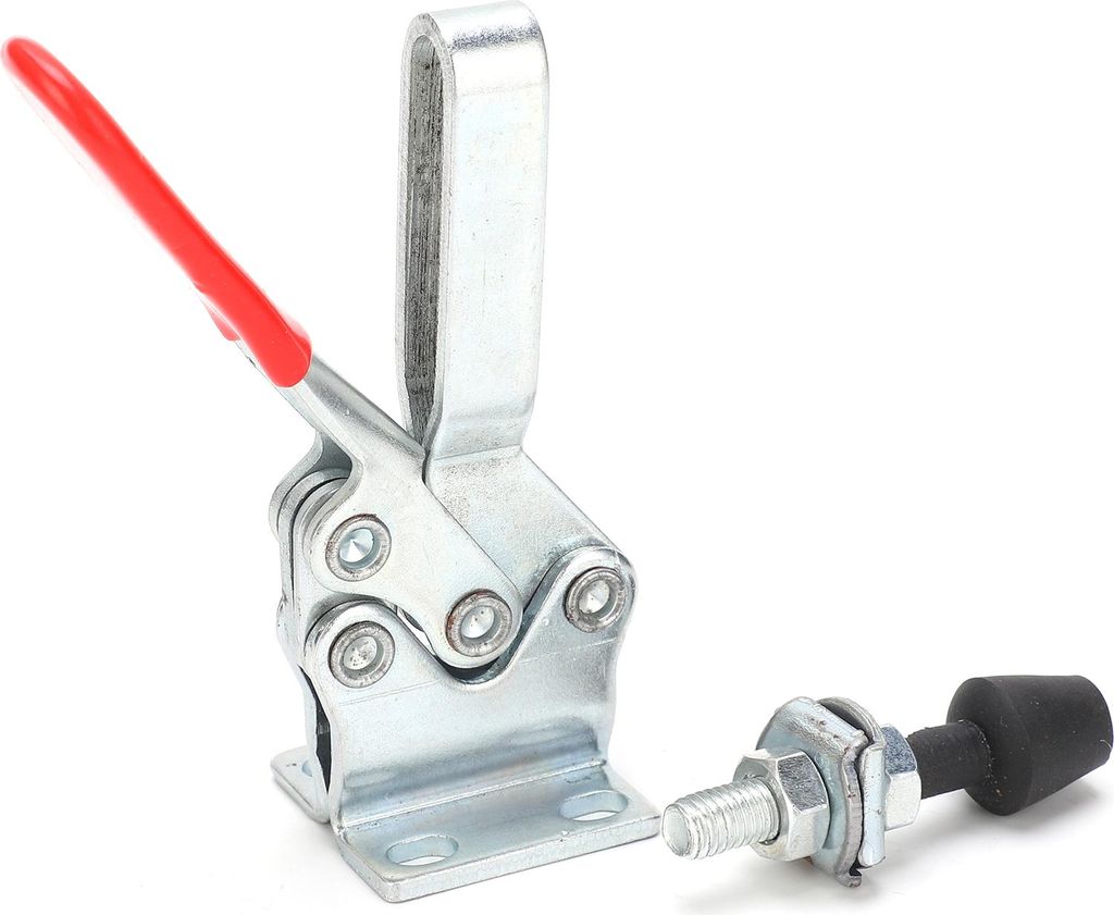 Schweiß-Kniehebelklemme horizontal HT‐225‐D 227 kg Haltekraft Schnellspann-Handwerkzeug
