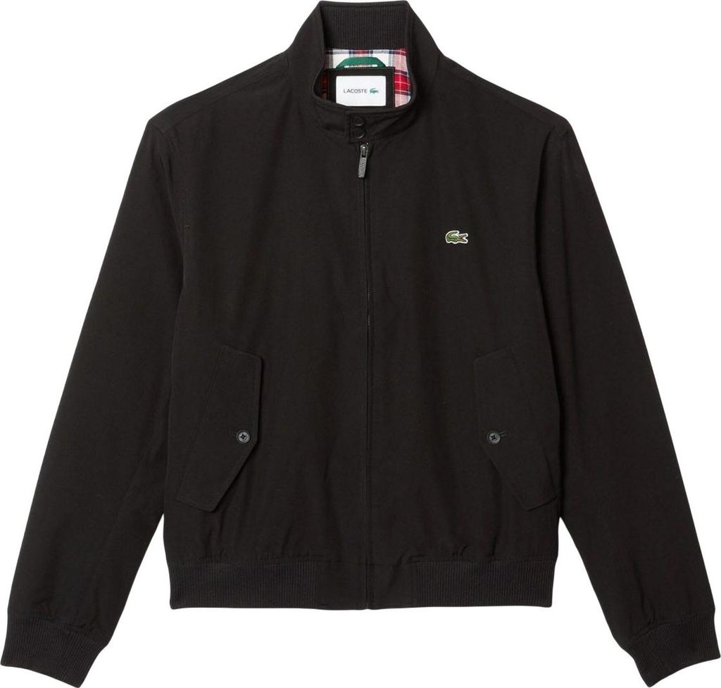 Lacoste - wasserabweisend Jacke für Damen Twill GT7180 (S) (Schwarz)
