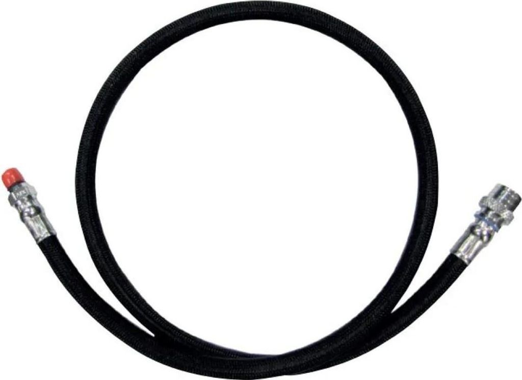 Aqualung Inflator Schlauch Schwarz Schwarz One Size