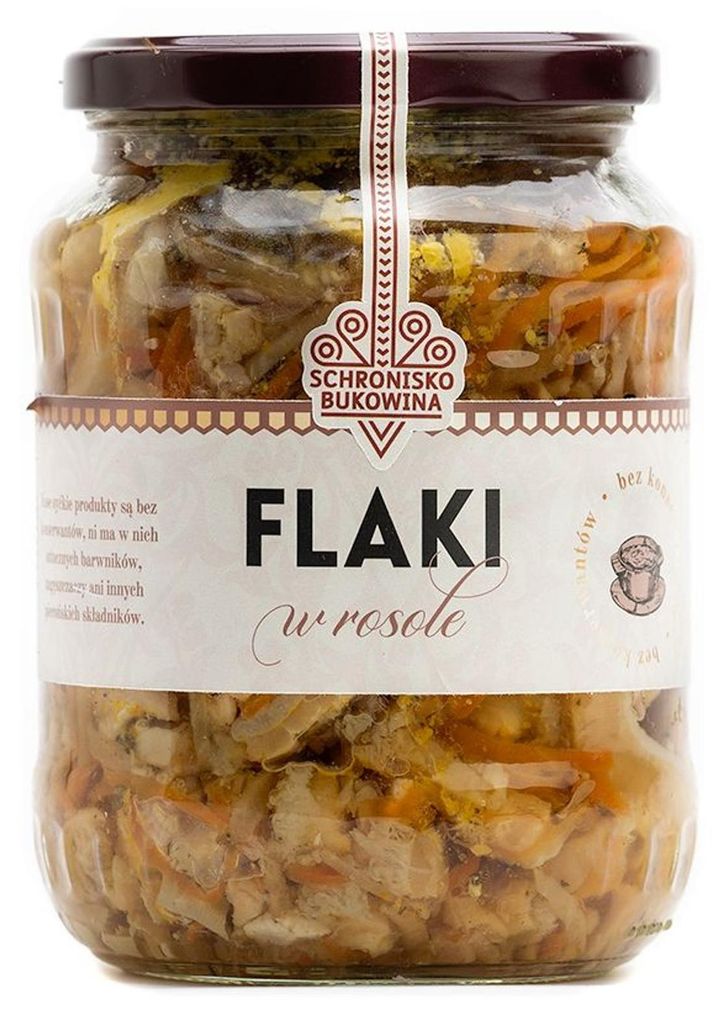 Tripes au bouillon 700 ml - Schronisko Bukowina Image du produit 