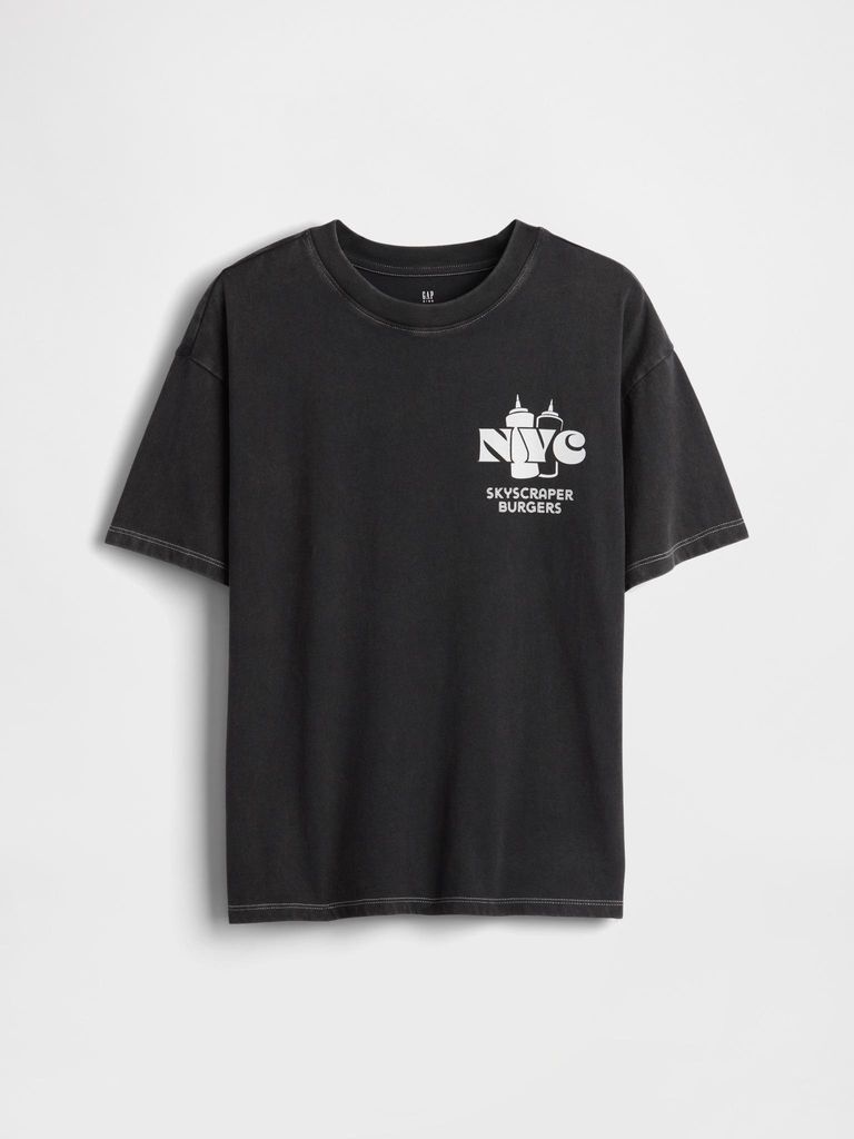 GAP Kinder-T-Shirt mit Aufdruck XL