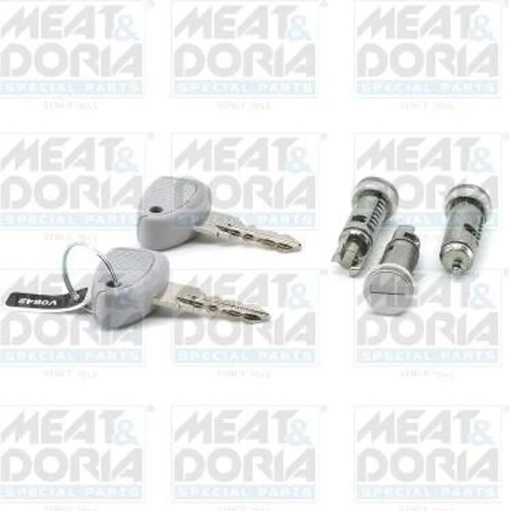 Barillet de porte Meat & Doria 28072 - Compatible Fiat Punto