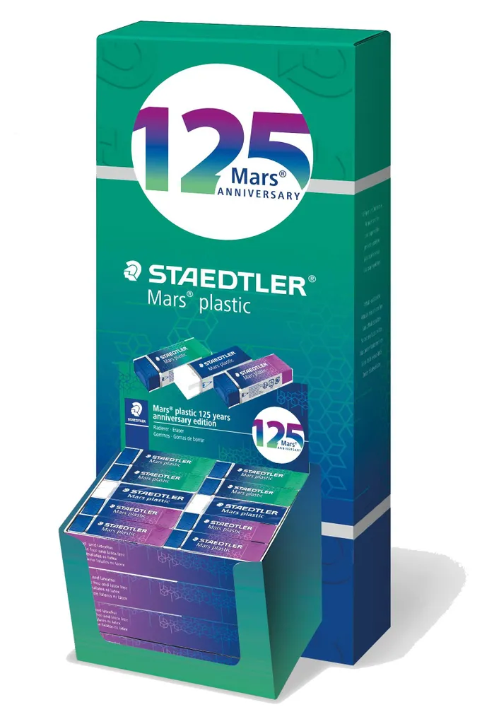 Gomme Blanche STAEDTLER 52650MCA4 sans Phtalate ni Latex pour Dessin Précis