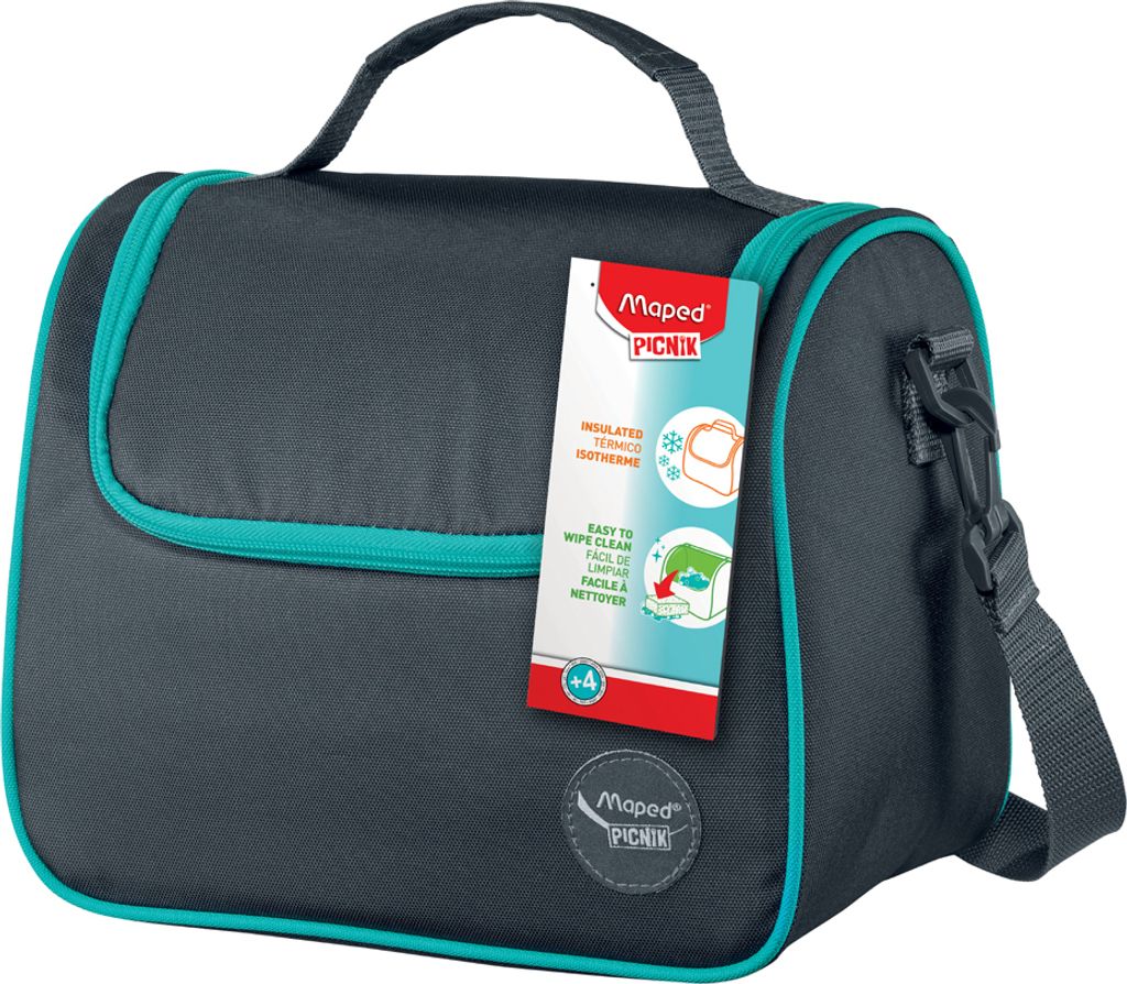 Maped PICNIK Lunch-Tasche ORIGINS mit Schultergurt grau