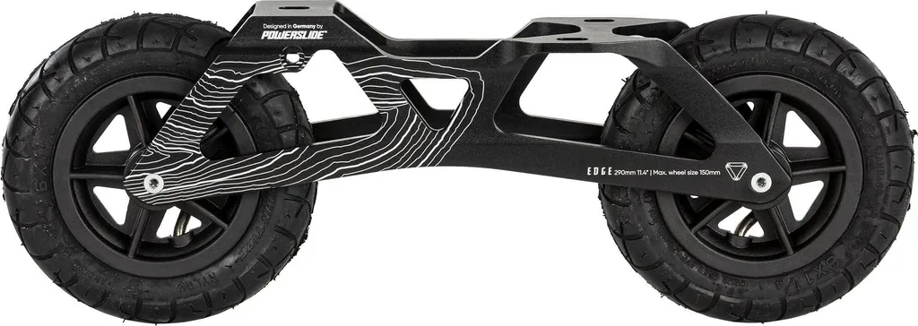 Platines 11.4" Powerslide Next Edge 2x150 Trinity en Aluminium Haute Rigidité