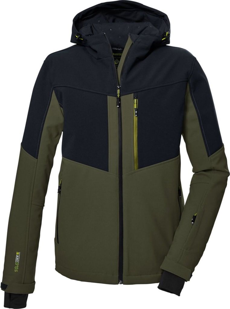 KILLTEC KSW 67 MN SKI SFTSHLL JCKT dark moss dark moss L