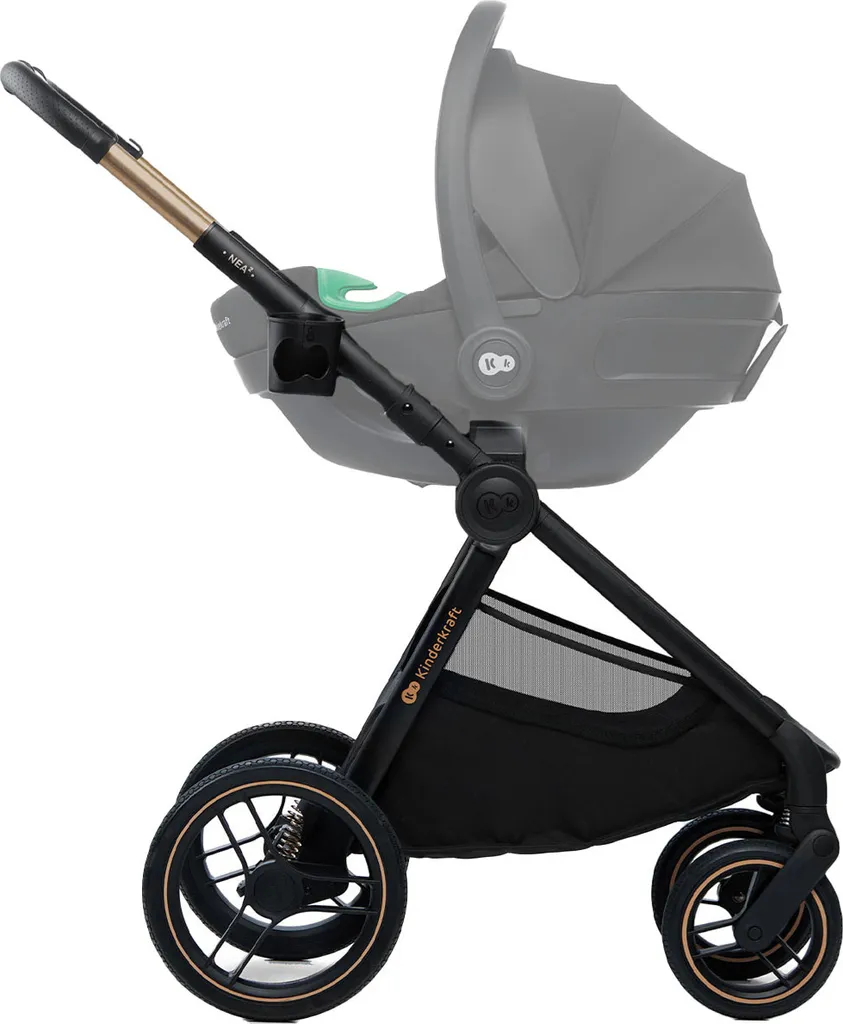 Poussette Nea 2 Midnight Noir : Solution légère pour petits coffres - 19