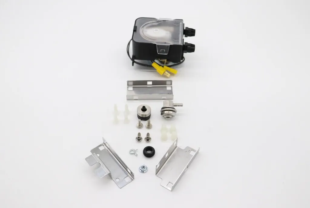 Kit dosage détergent Maxima haute précision pour lave-vaisselle inox