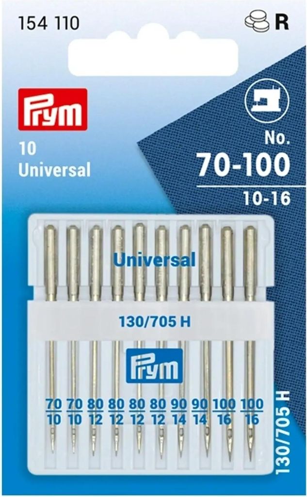 Prym 154110, Nähmaschine, Universalnadel, Edelstahl, Produktbild 