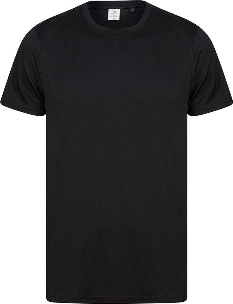 Tombo - "Performance" T-Shirt für Herren/Damen Uni PC4794 (M) (Schwarz)
