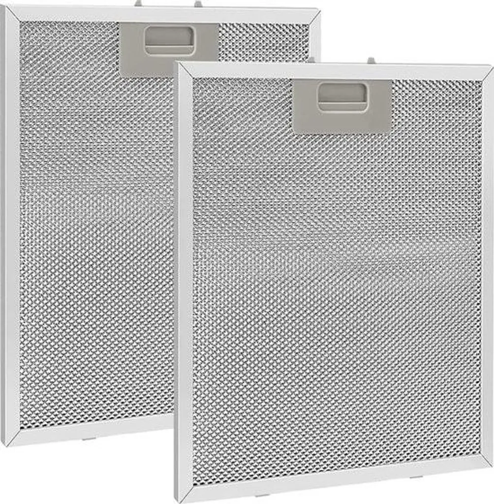 Filtre hotte aspirante 320x260 mm : stop aux odeurs et graisses x2